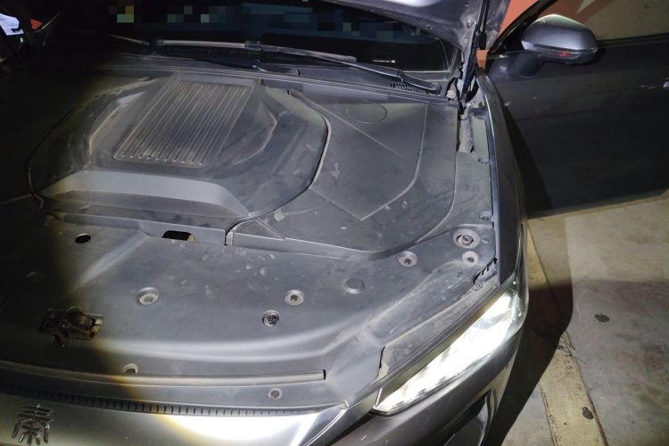 Used BYD Qin PLUS 2021 EV 500KM Premium Model Engine Bay Left