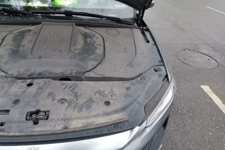 Used BYD Qin PLUS 2021 EV 500KM Luxury Model Engine Bay Left