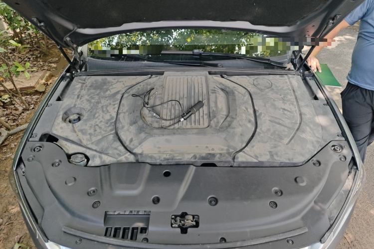 Used BYD Qin PLUS 2021 EV 500KM Luxury Model Engine Bay