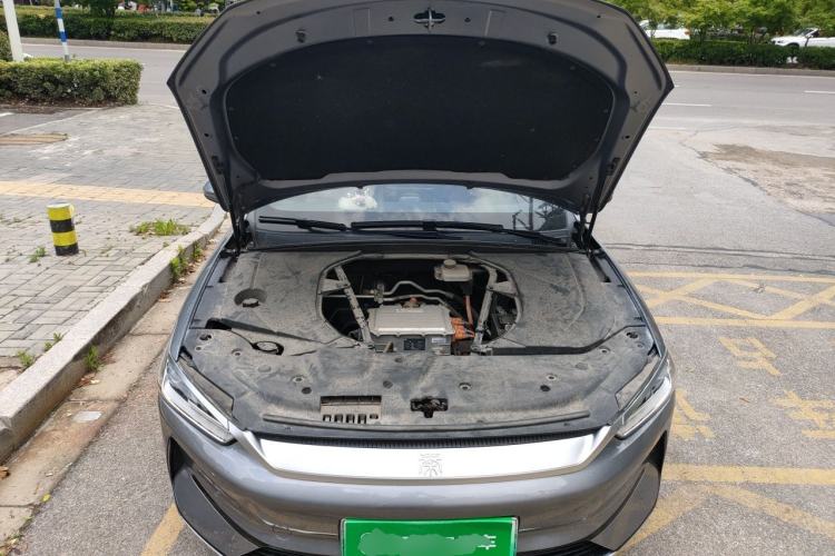 Used BYD Qin PLUS 2021 EV 500KM Luxury Model Engine Bay