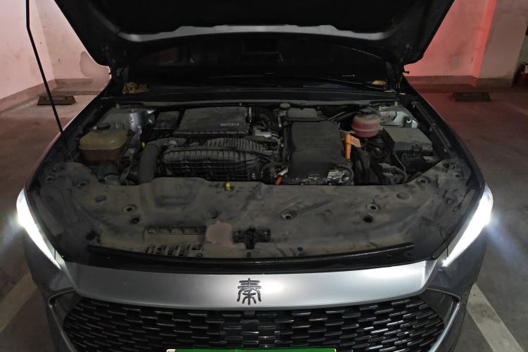 Used BYD Qin PLUS 2021 DM-i 55KM Flagship Model Engine Bay