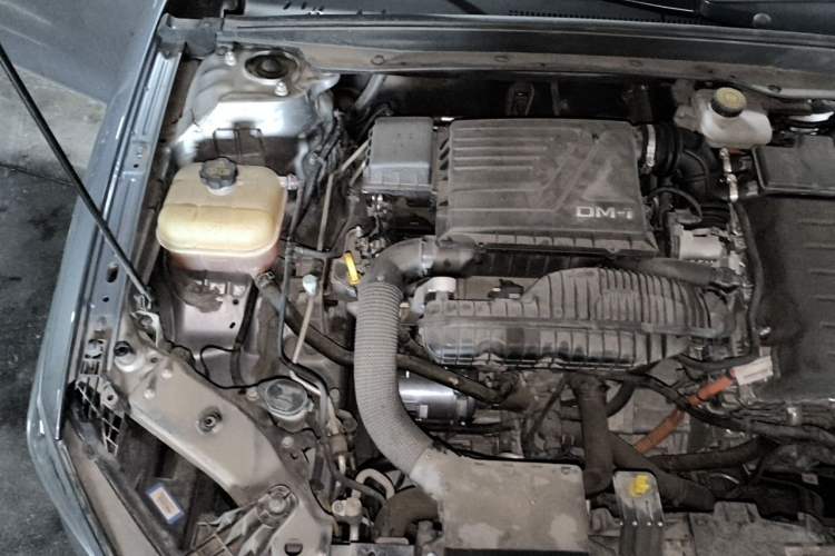 Used BYD Qin PLUS 2021 DM-i 55KM Flagship Model Engine Bay Right