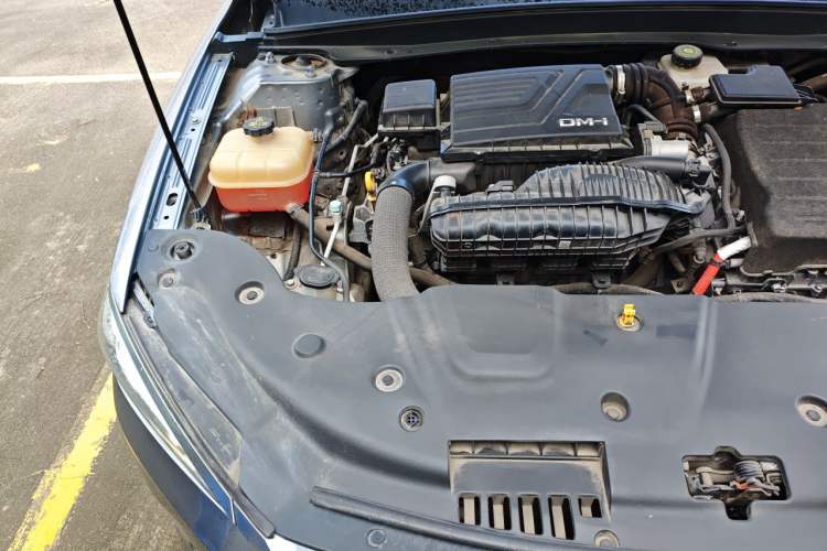 Used BYD Qin PLUS 2021 DM-i 55KM Flagship Model Engine Bay Right