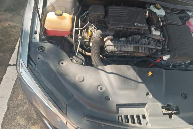 Used BYD Qin PLUS 2021 DM-i 120KM Flagship Model Engine Bay Right