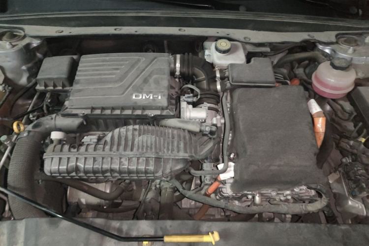 Used BYD Qin PLUS 2021 DM-i 55KM Flagship Model Engine Bay