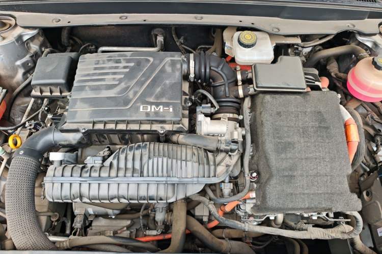 Used BYD Qin PLUS 2021 DM-i 55KM Flagship Model Engine Bay
