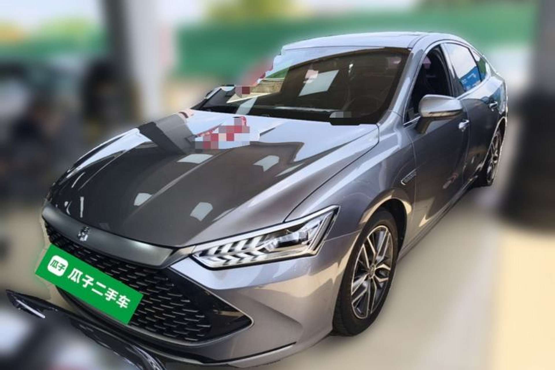Used BYD Qin PLUS 2021 DM-i 55KM Flagship Model Front Left 45 Deg