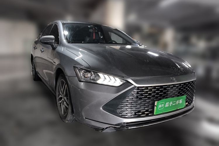 Used BYD Qin PLUS 2021 DM-i 55KM Flagship Model Front Right 45 Deg