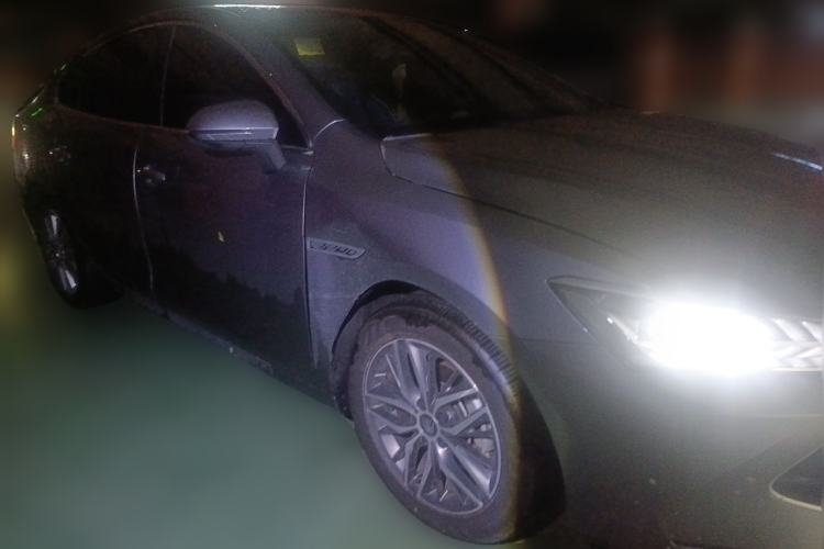 Used BYD Qin PLUS 2021 DM-i 55KM Flagship Model Front Right 45 Deg
