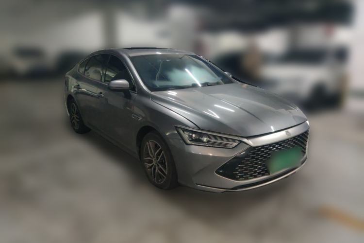 Used BYD Qin PLUS 2021 DM-i 55KM Flagship Model Front Right 45 Deg