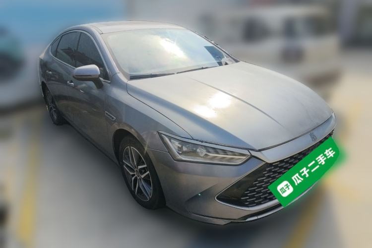 Used BYD Qin PLUS 2021 DM-i 55KM Flagship Model Front Right 45 Deg