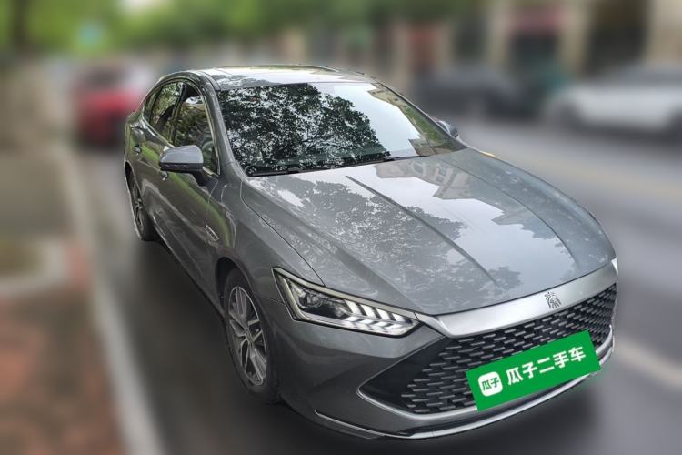 Used BYD Qin PLUS 2021 DM-i 55KM Flagship Model Front Right 45 Deg