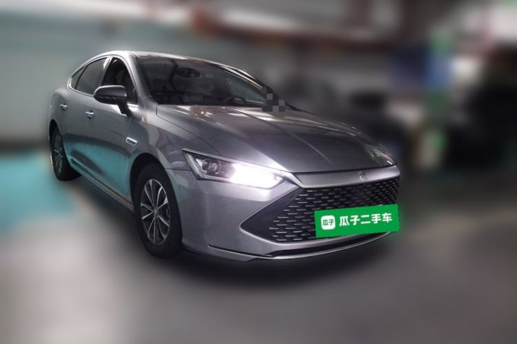 Used BYD Qin PLUS 2021 DM-i 55KM Prestige Model Front Right 45 Deg