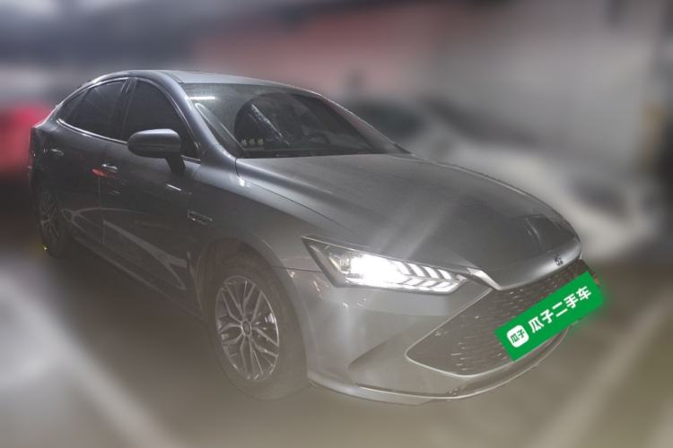 Used BYD Qin PLUS 2021 DM-i 120KM Prestige Model Front Right 45 Deg