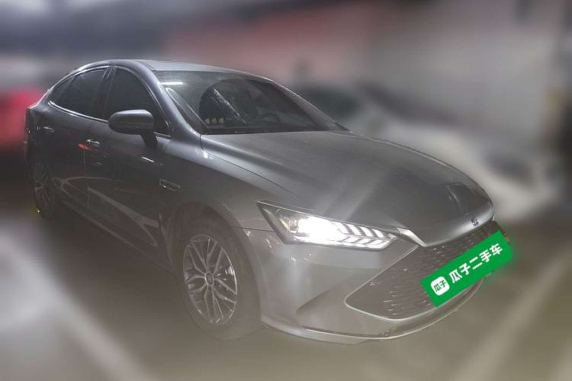 Used BYD Qin PLUS 2021 DM-i 120KM Prestige Model Front Right 45 Deg