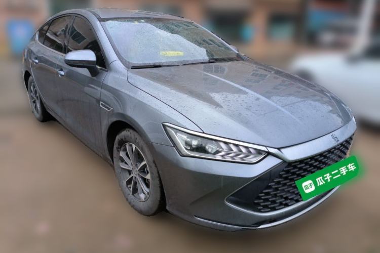 Used BYD Qin PLUS 2021 DM-i 55KM Prestige Model Front Right 45 Deg