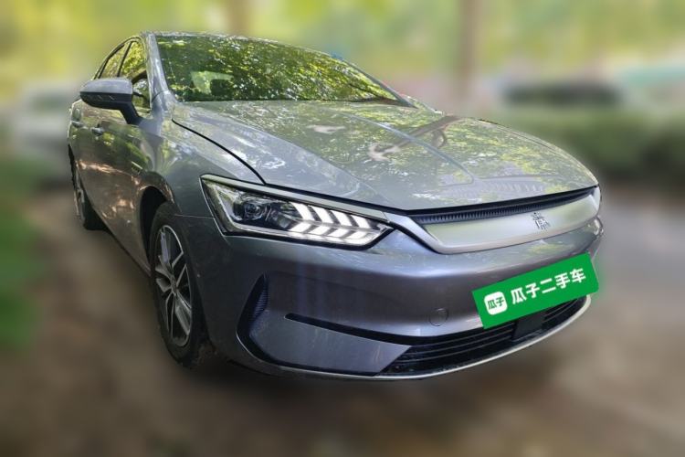 Used BYD Qin PLUS 2021 EV 500KM Luxury Model Front Right 45 Deg
