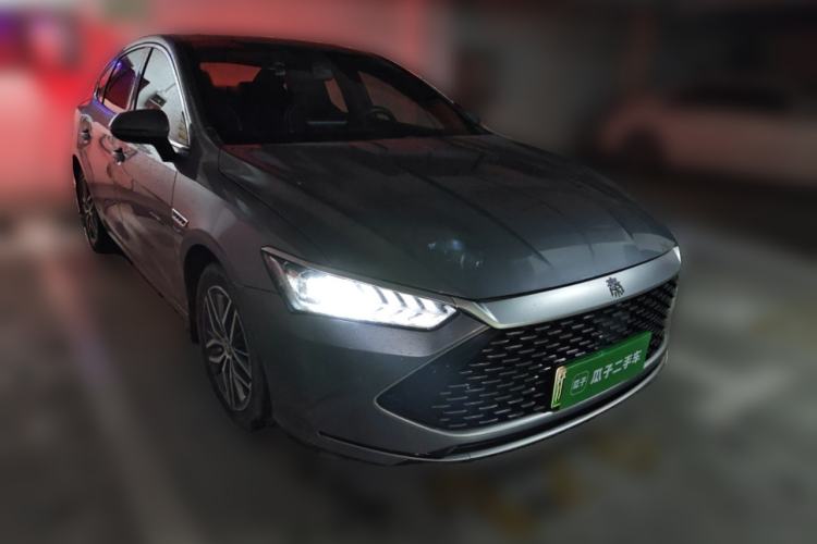 Used BYD Qin PLUS 2021 DM-i 55KM Flagship Model Front Right 45 Deg