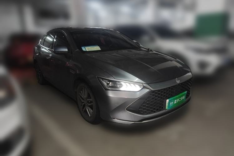 Used BYD Qin PLUS 2021 DM-i 120KM Prestige Model Front Right 45 Deg