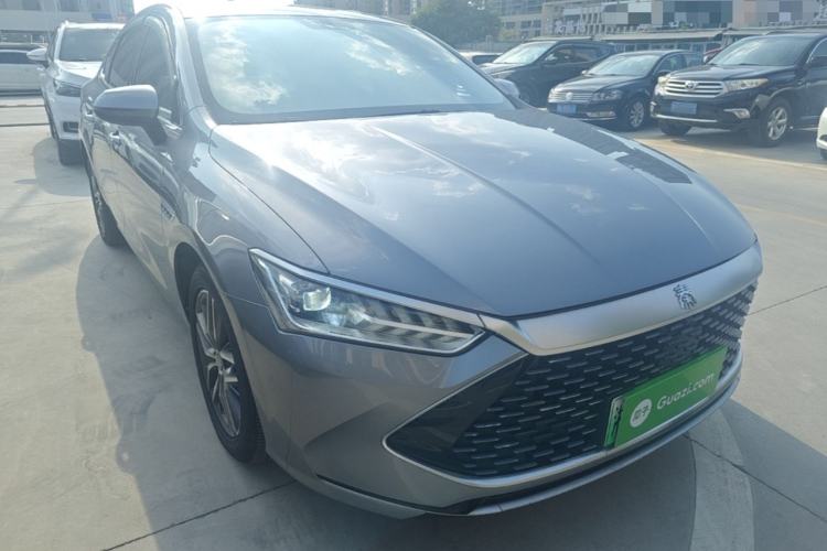 Used BYD Qin PLUS 2021 DM-i 55KM Flagship Model Front Right 45 Deg