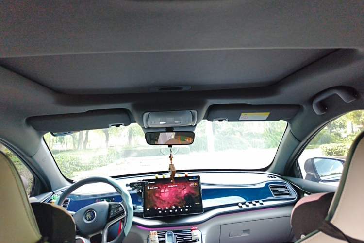 Used BYD Qin PLUS 2021 EV 500KM Premium Model Headliner