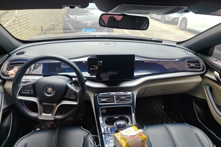 Used BYD Qin PLUS 2021 EV 500KM Luxury Model Headliner