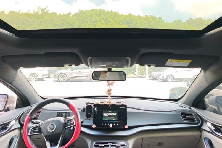 Used BYD Qin PLUS 2021 DM-i 55KM Flagship Model Headliner