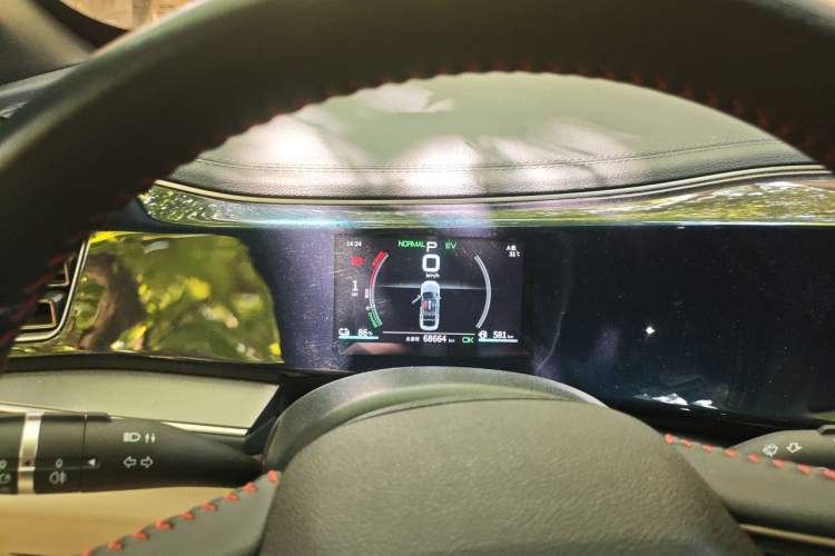 Used BYD Qin PLUS 2021 DM-i 55KM Flagship Model Instrument Cluster