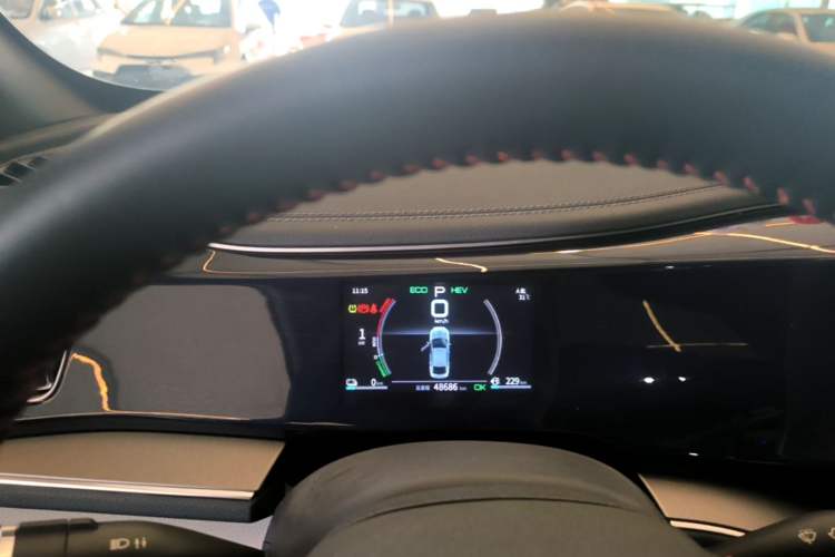 Used BYD Qin PLUS 2021 DM-i 55KM Flagship Model Instrument Cluster