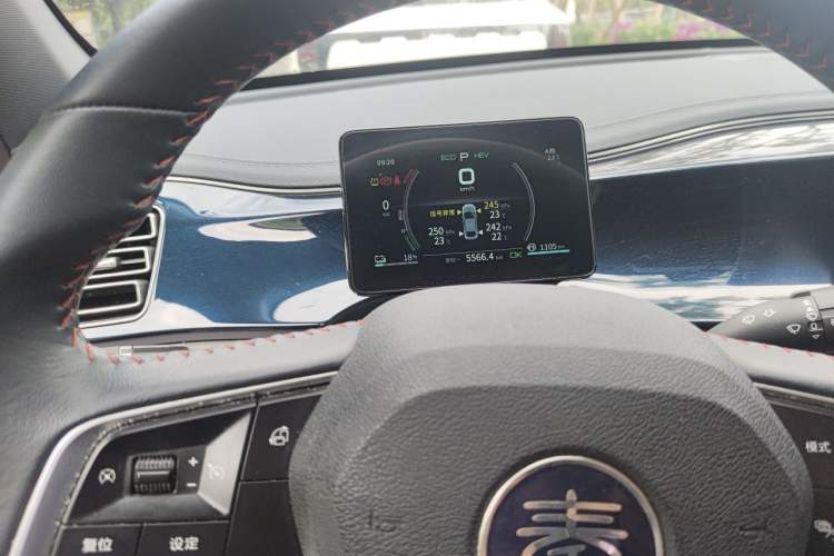 Used BYD Qin PLUS 2021 DM-i 55KM Flagship Model Instrument Cluster