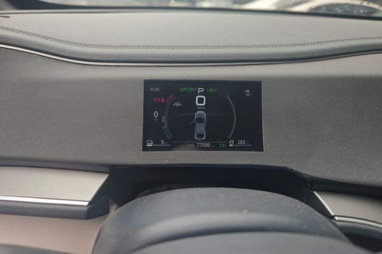 Used BYD Qin PLUS 2021 DM-i 120KM Flagship Model Instrument Cluster