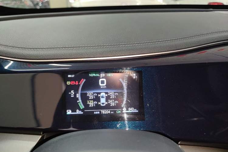 Used BYD Qin PLUS 2021 DM-i 120KM Prestige Model Instrument Cluster