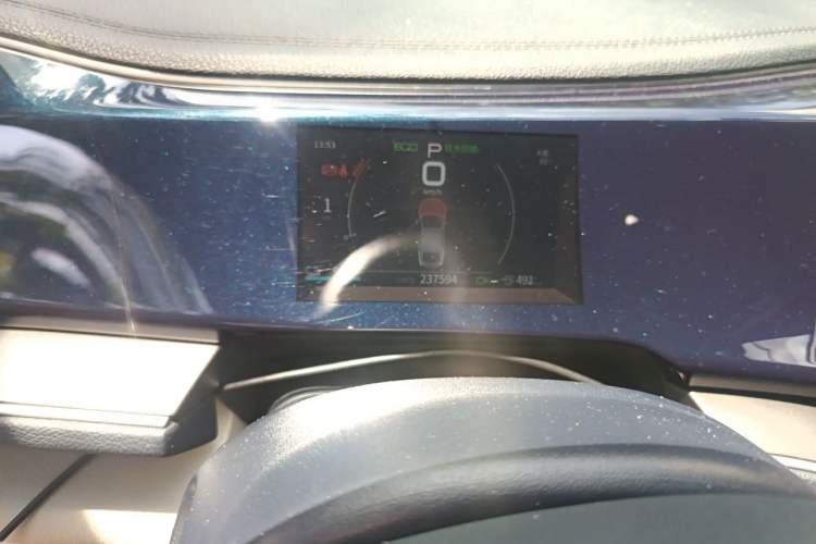 Used BYD Qin PLUS 2021 EV 500KM Luxury Model Instrument Cluster