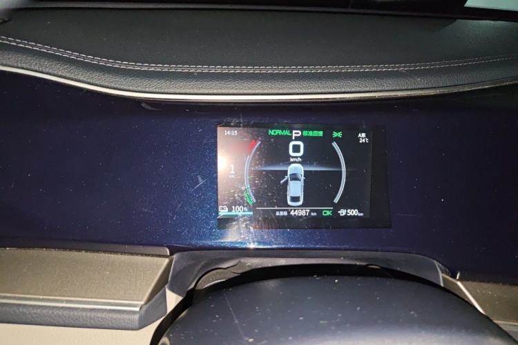 Used BYD Qin PLUS 2021 EV 500KM Luxury Model Instrument Cluster
