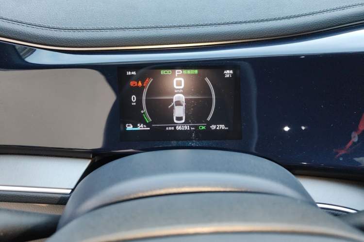 Used BYD Qin PLUS 2021 EV 500KM Luxury Model Instrument Cluster