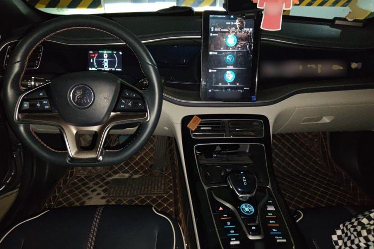 Used BYD Qin PLUS 2021 EV 500KM Luxury Model Interior 2