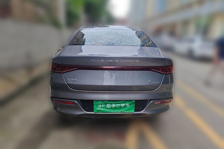 Used BYD Qin PLUS 2021 EV 500KM Luxury Model Rear
