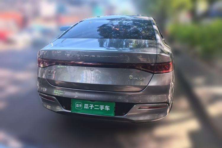 Used BYD Qin PLUS 2021 EV 500KM Luxury Model Rear