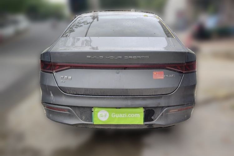 Used BYD Qin PLUS 2021 EV 500KM Luxury Model Rear