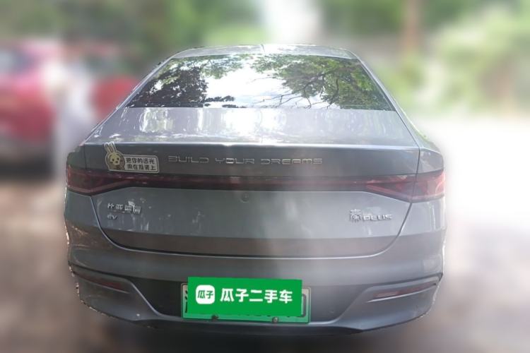 Used BYD Qin PLUS 2021 EV 500KM Luxury Model Rear