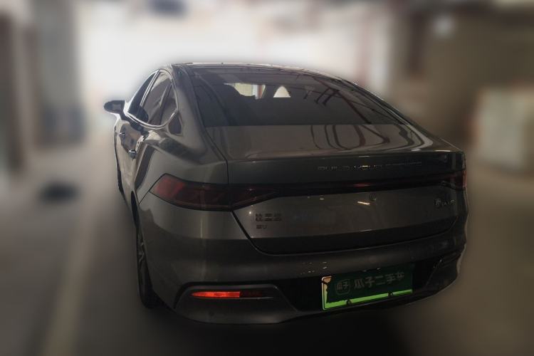 Used BYD Qin PLUS 2021 EV 500KM Luxury Model Rear Left 45 Deg