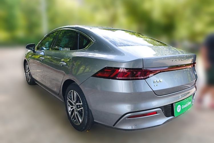 Used BYD Qin PLUS 2021 EV 500KM Premium Model Rear Left 45 Deg