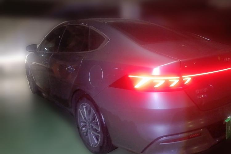 Used BYD Qin PLUS 2021 DM-i 55KM Flagship Model Rear Left 45 Deg