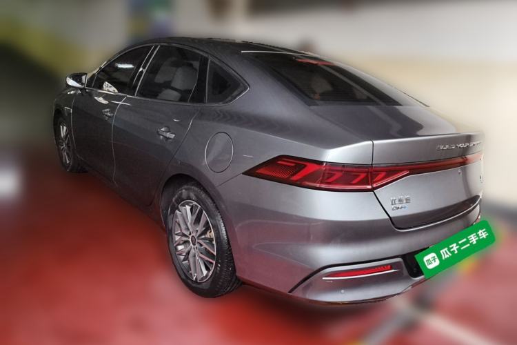 Used BYD Qin PLUS 2021 DM-i 55KM Flagship Model Rear Left 45 Deg