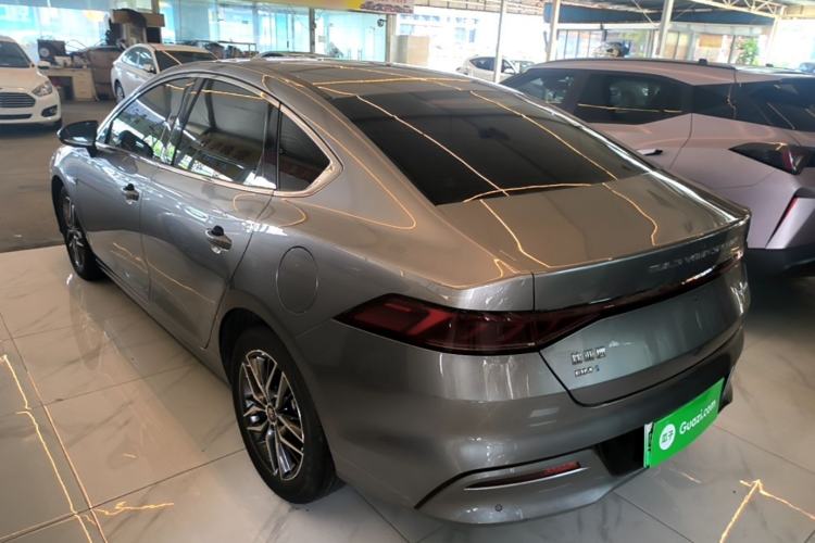 Used BYD Qin PLUS 2021 DM-i 55KM Flagship Model Rear Left 45 Deg