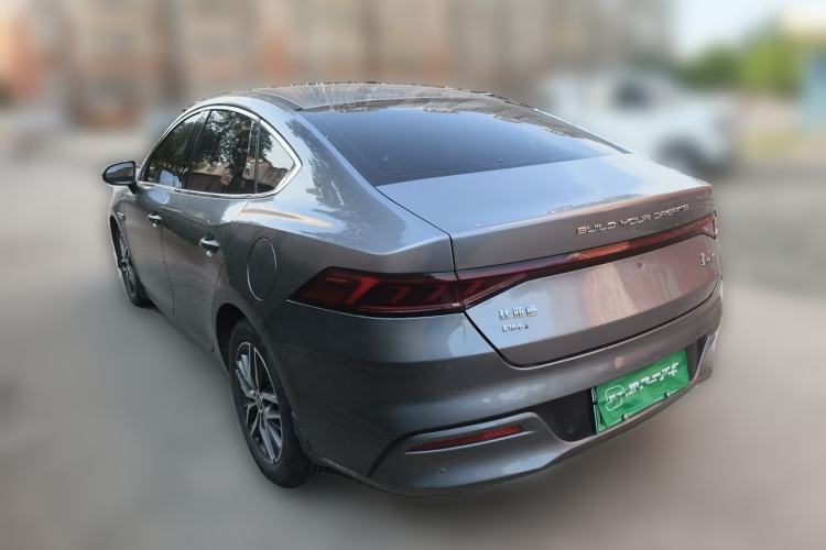 Used BYD Qin PLUS 2021 DM-i 55KM Flagship Model Rear Left 45 Deg