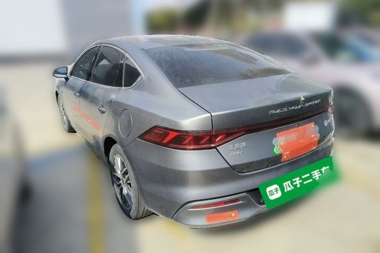 Used BYD Qin PLUS 2021 DM-i 55KM Flagship Model Rear Left 45 Deg
