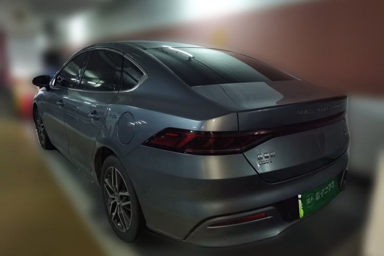 Used BYD Qin PLUS 2021 DM-i 55KM Flagship Model Rear Left 45 Deg