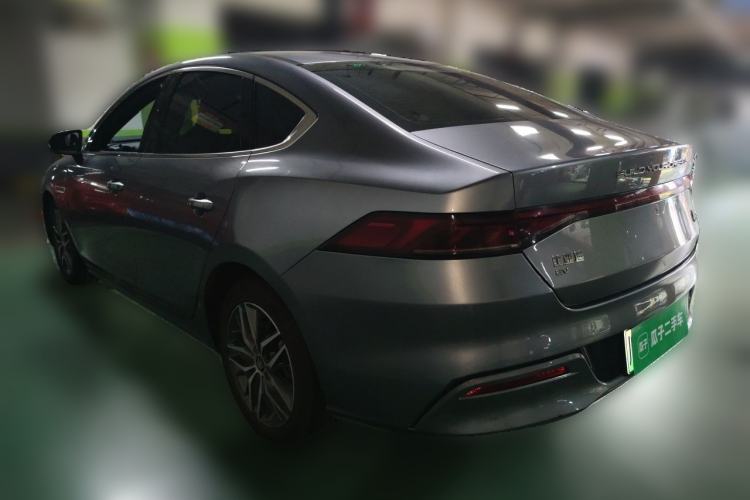 Used BYD Qin PLUS 2021 EV 500KM Luxury Model Rear Left 45 Deg