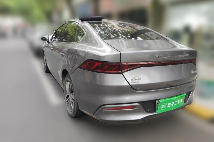 Used BYD Qin PLUS 2021 DM-i 55KM Flagship Model Rear Left 45 Deg